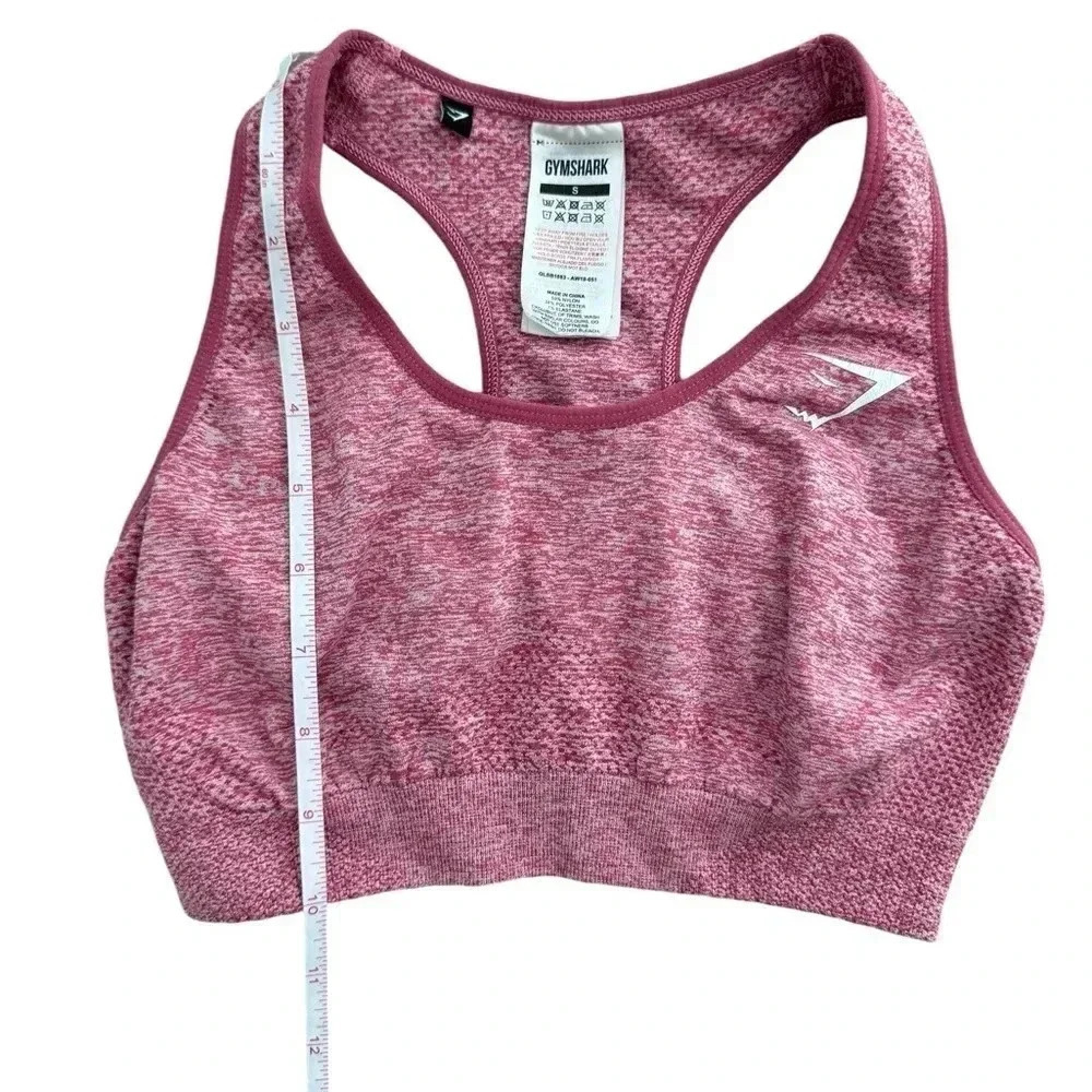 Gymshark coral Women's Vital Seamless Sports Bra Size small - Picture 4 of 8